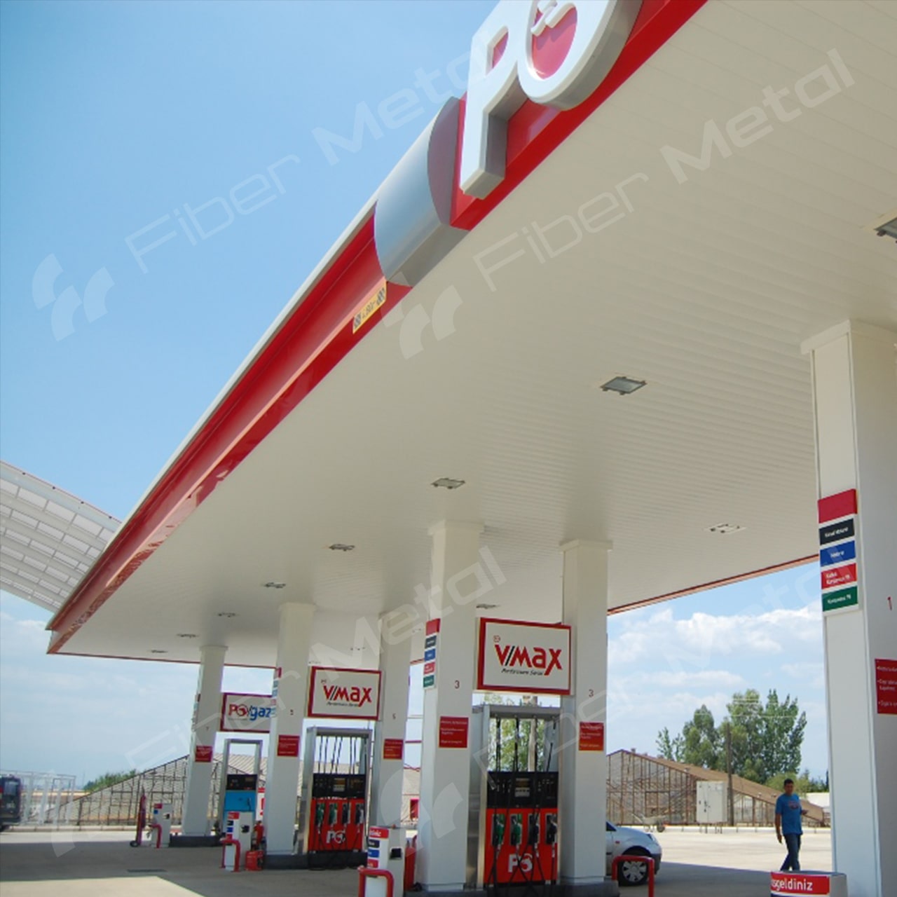 benzinlik kanopileri benzinlik kanopileri