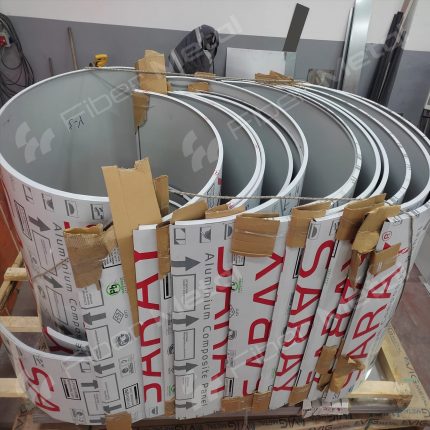 Kompozit Panel Levha Silindir Büküm