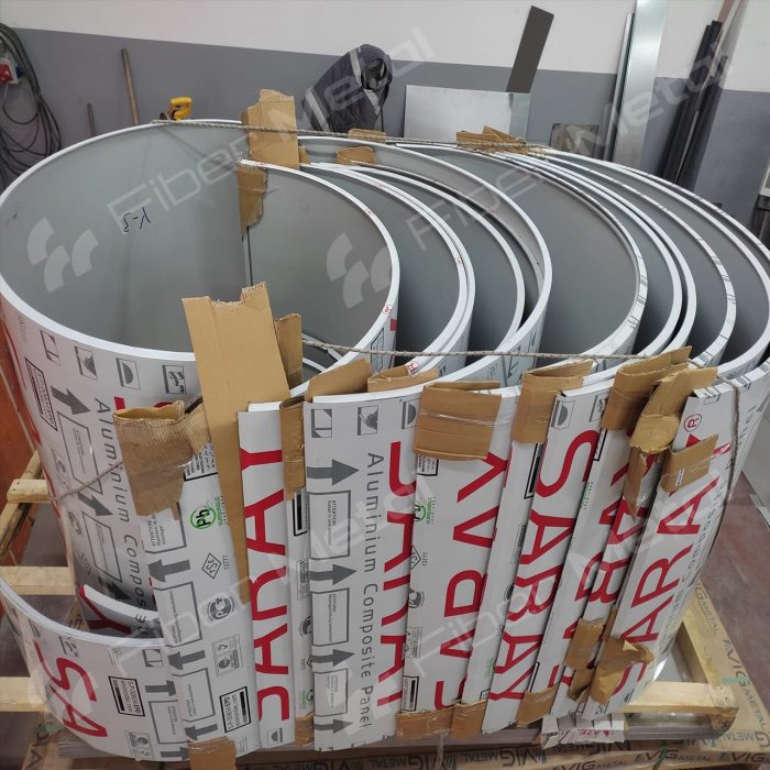 Kompozit Panel Levha Silindir Büküm
