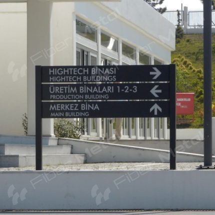 metal yonlendirme panoları